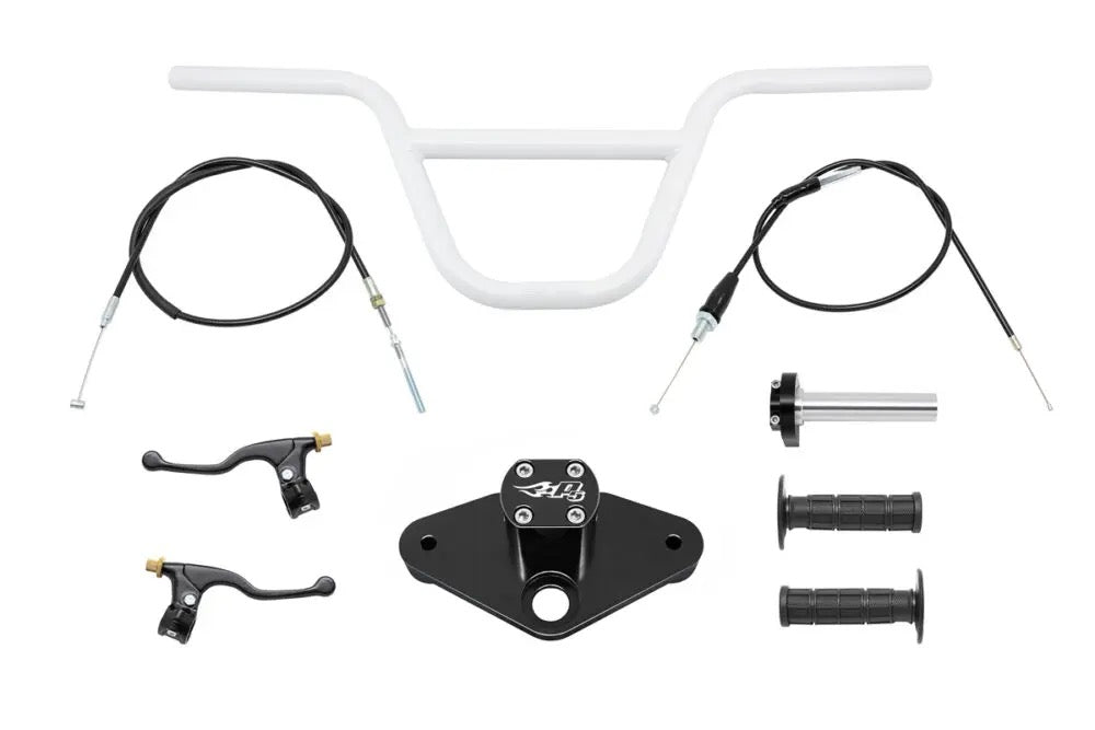 TB Parts Bar Kit, White BMX - Z50 68-99, CT70K0 69-71, ATC70 73-85